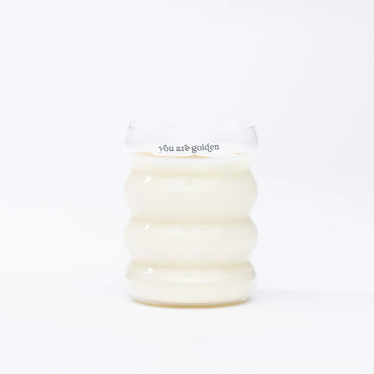 You are Golden Bubble Candle