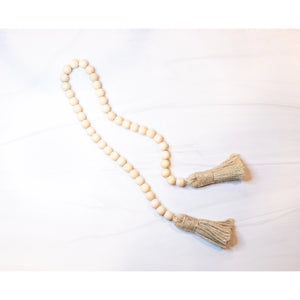 Wood Bead Garland