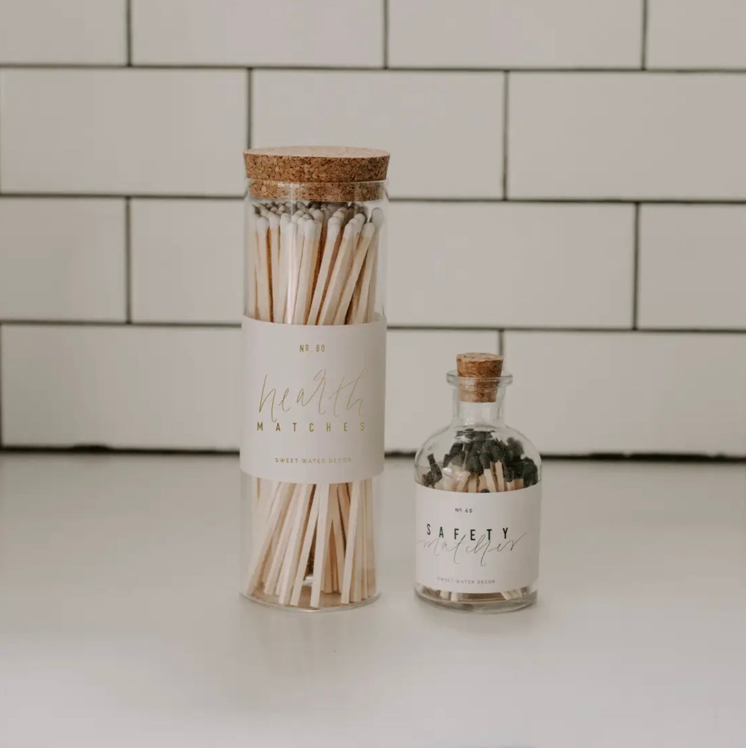 Hearth Matches - Glass Jar