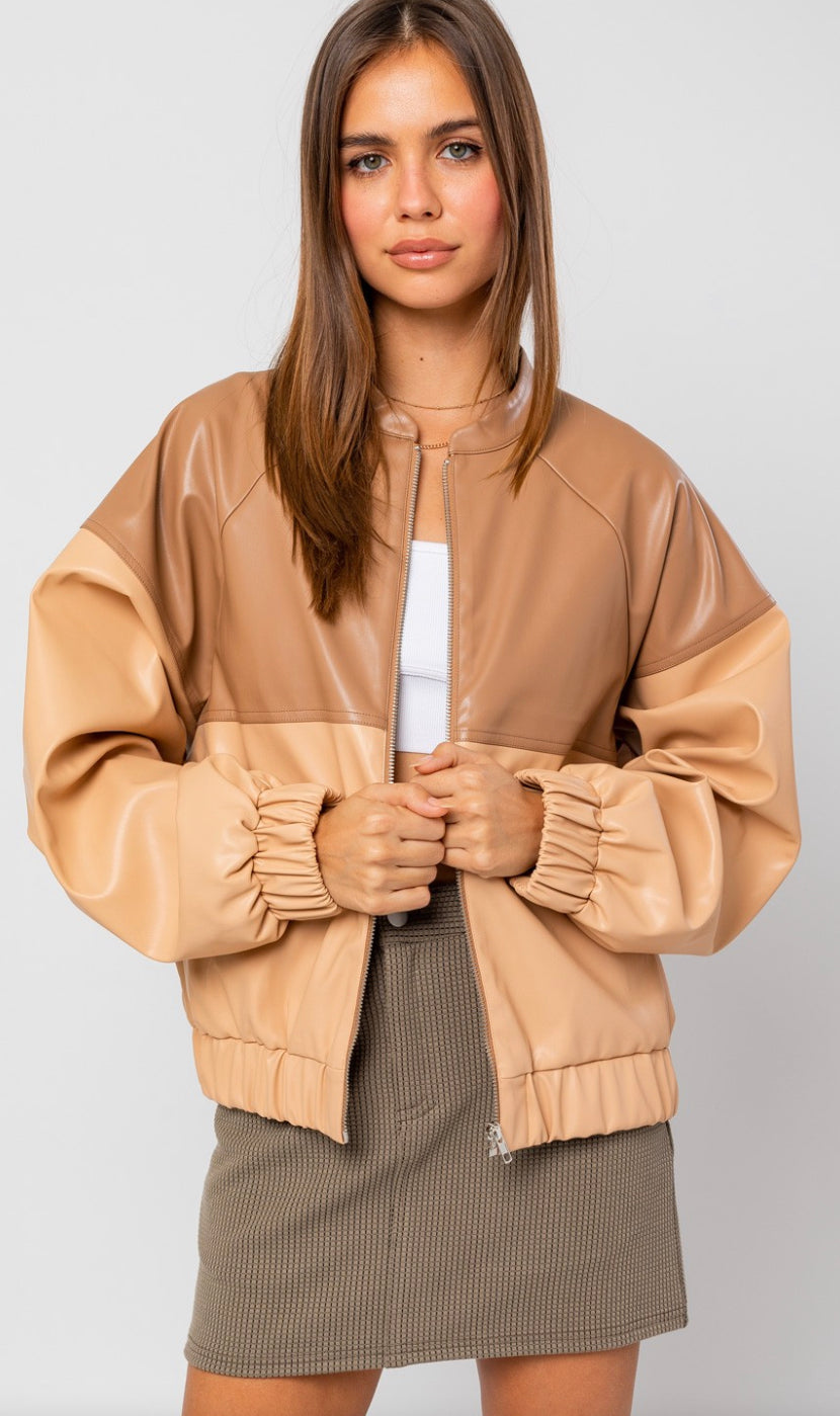 Color Block Jacket
