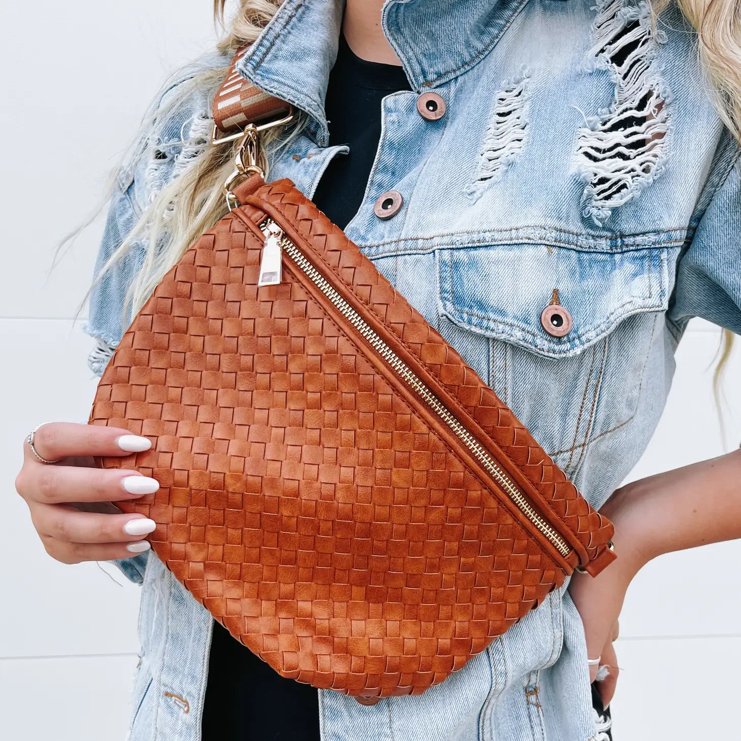 Woven Westlyn Bum Bag - Multiple Colors