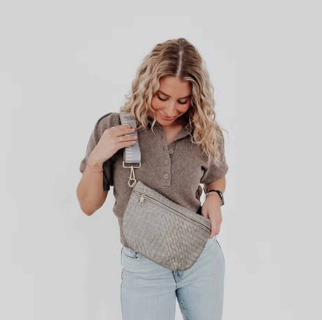 Woven Westlyn Bum Bag - Multiple Colors