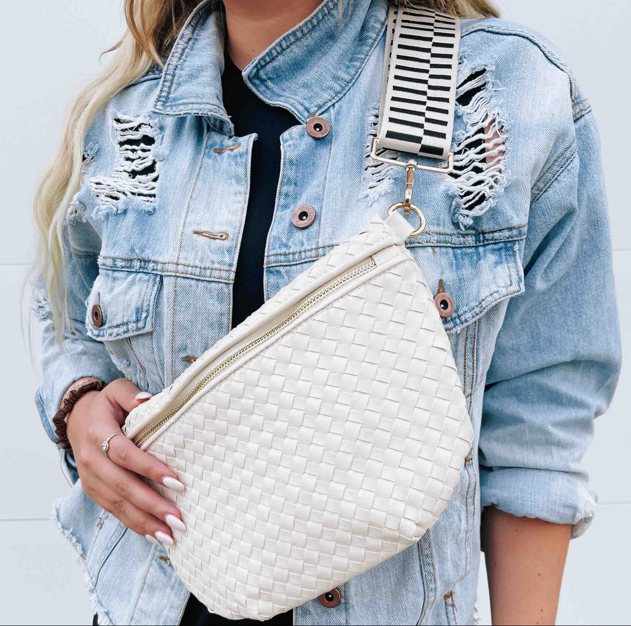 Woven Westlyn Bum Bag - Multiple Colors