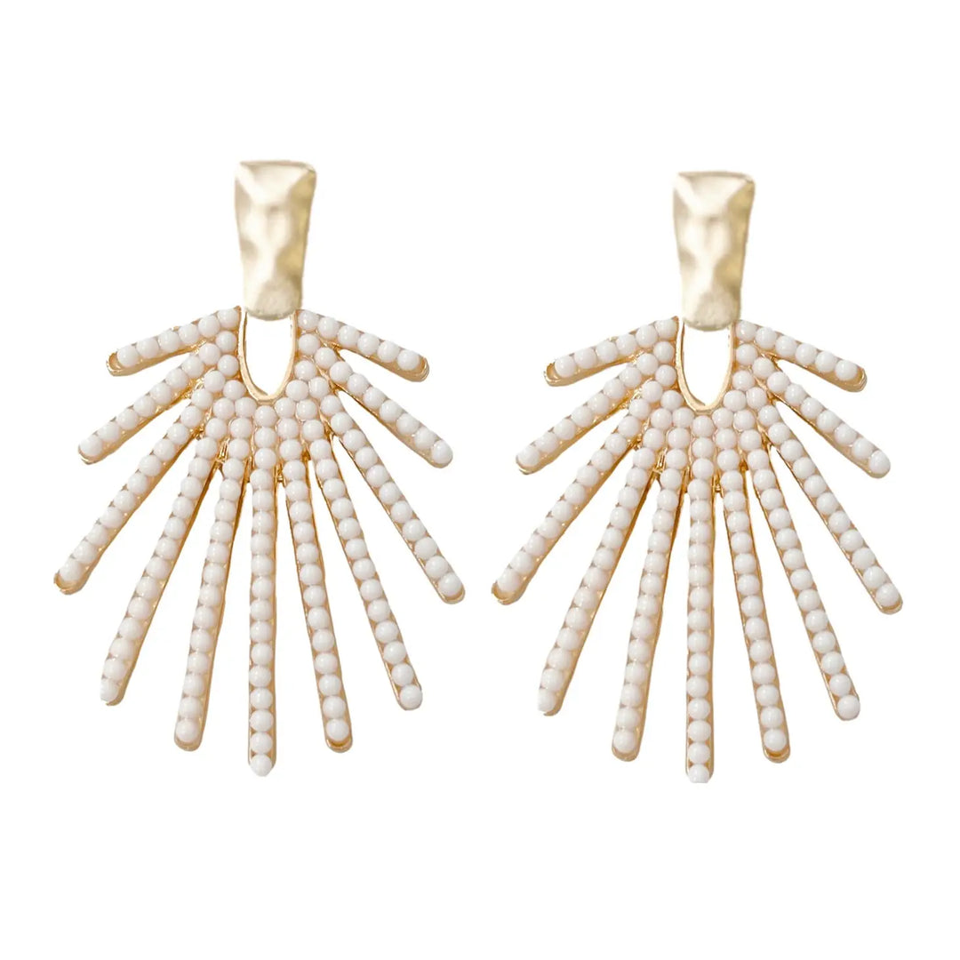 White Sunburst Drops